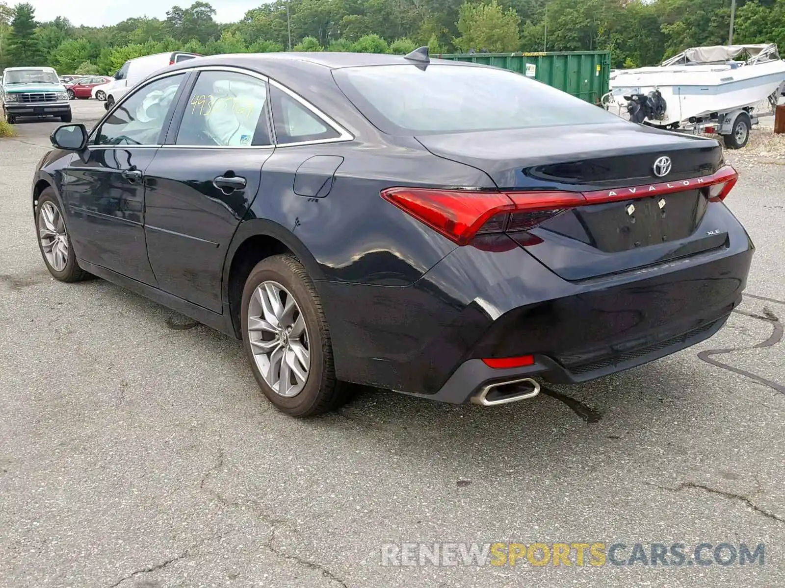 3 Photograph of a damaged car 4T1BZ1FB1KU016759 TOYOTA AVALON 2019