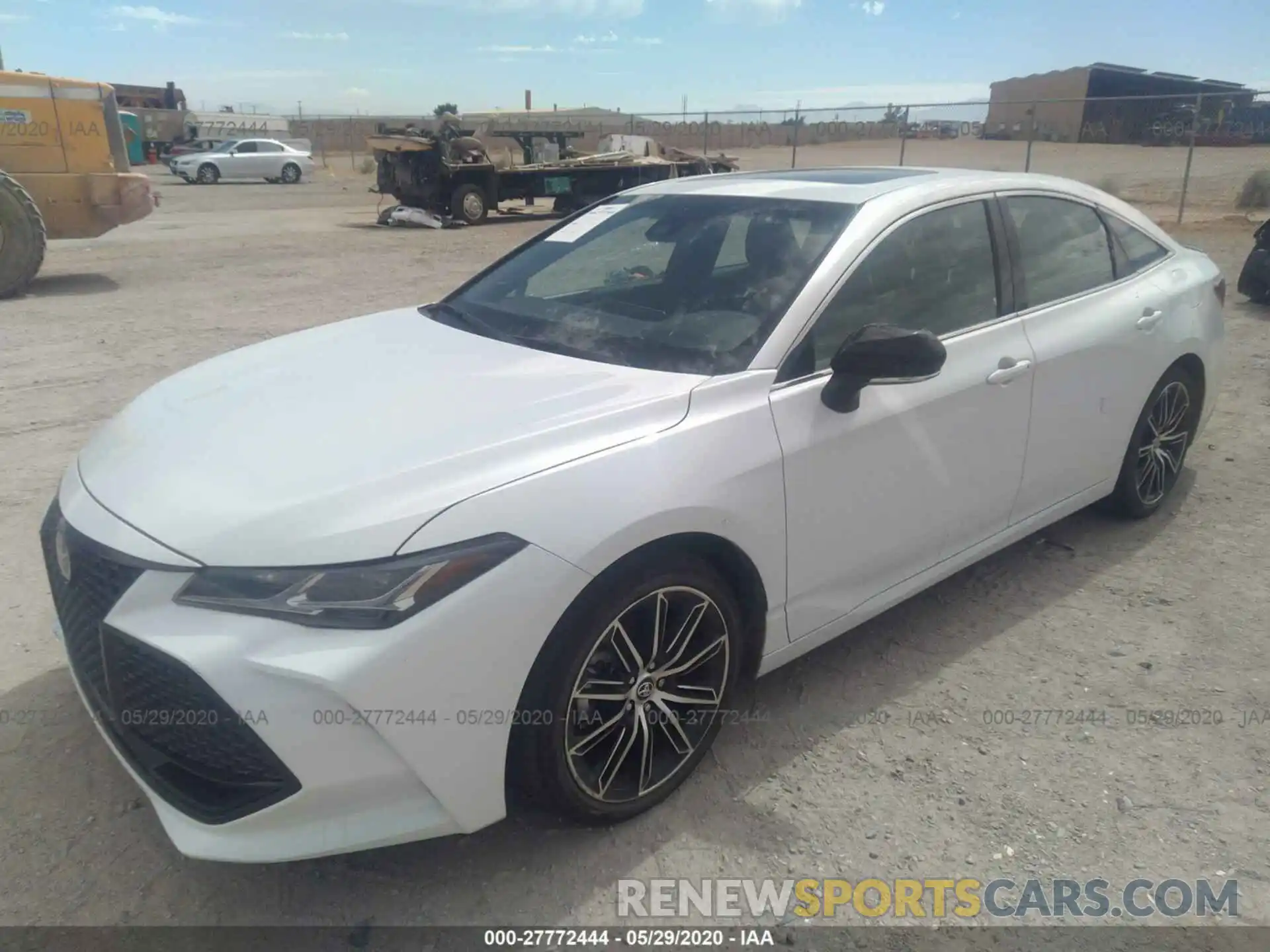 2 Photograph of a damaged car 4T1BZ1FB1KU016874 TOYOTA AVALON 2019