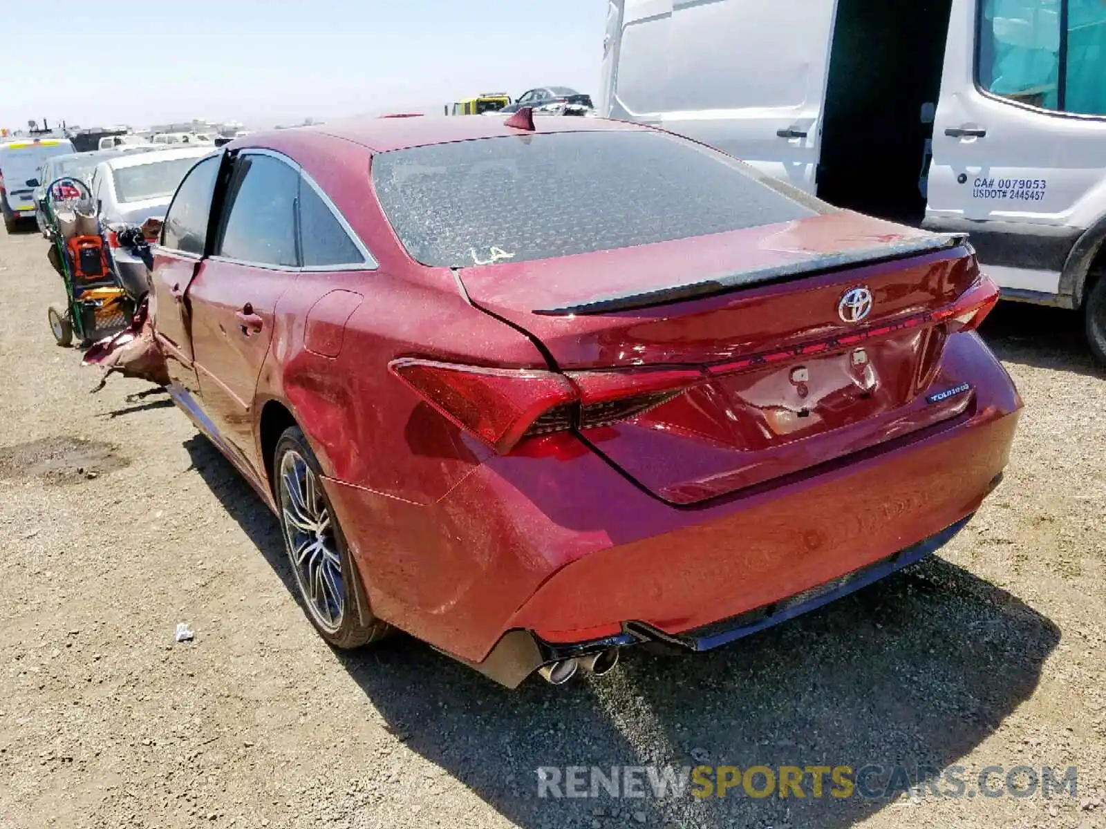 3 Photograph of a damaged car 4T1BZ1FB1KU026174 TOYOTA AVALON 2019