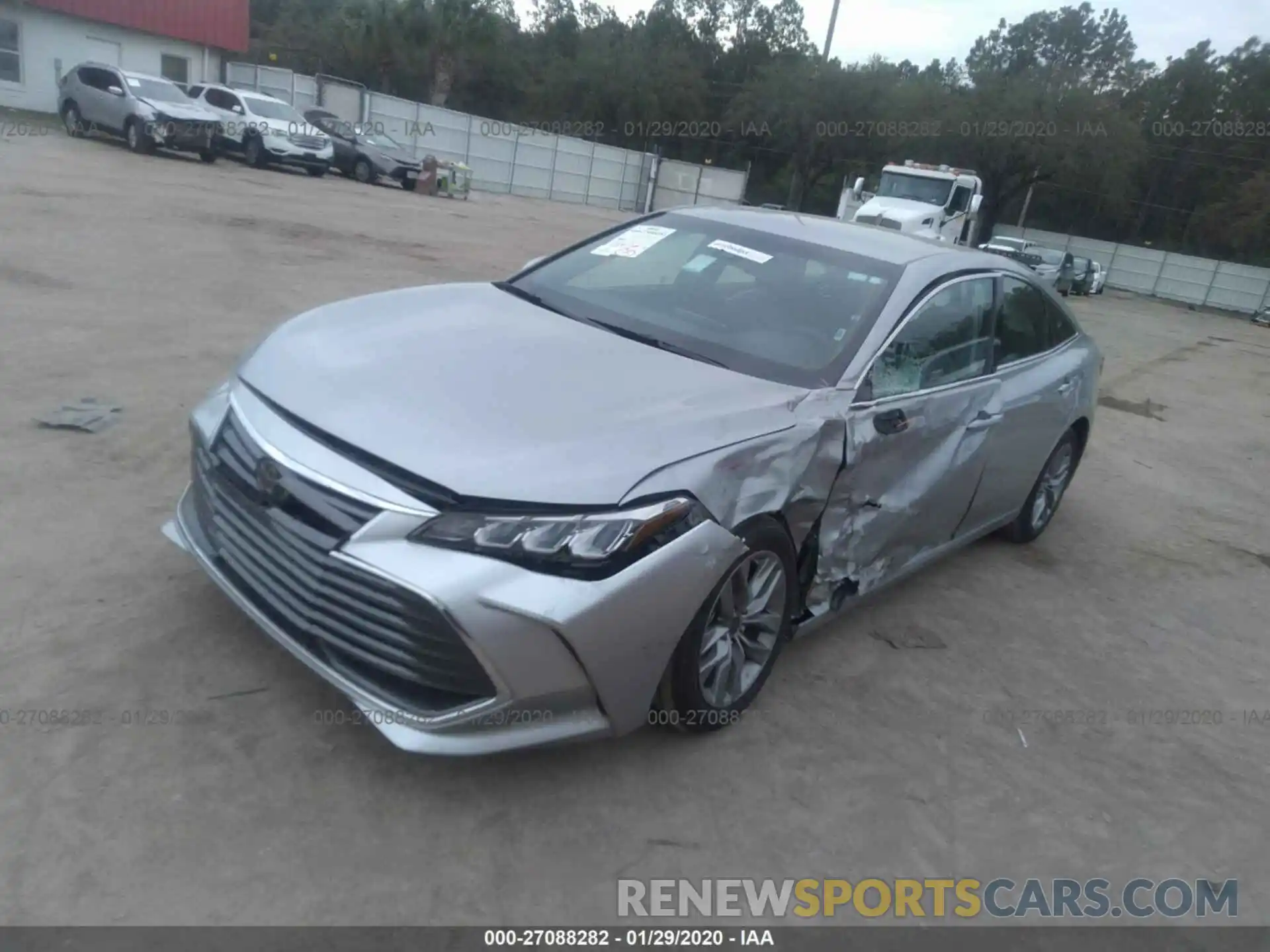 2 Photograph of a damaged car 4T1BZ1FB1KU026403 TOYOTA AVALON 2019