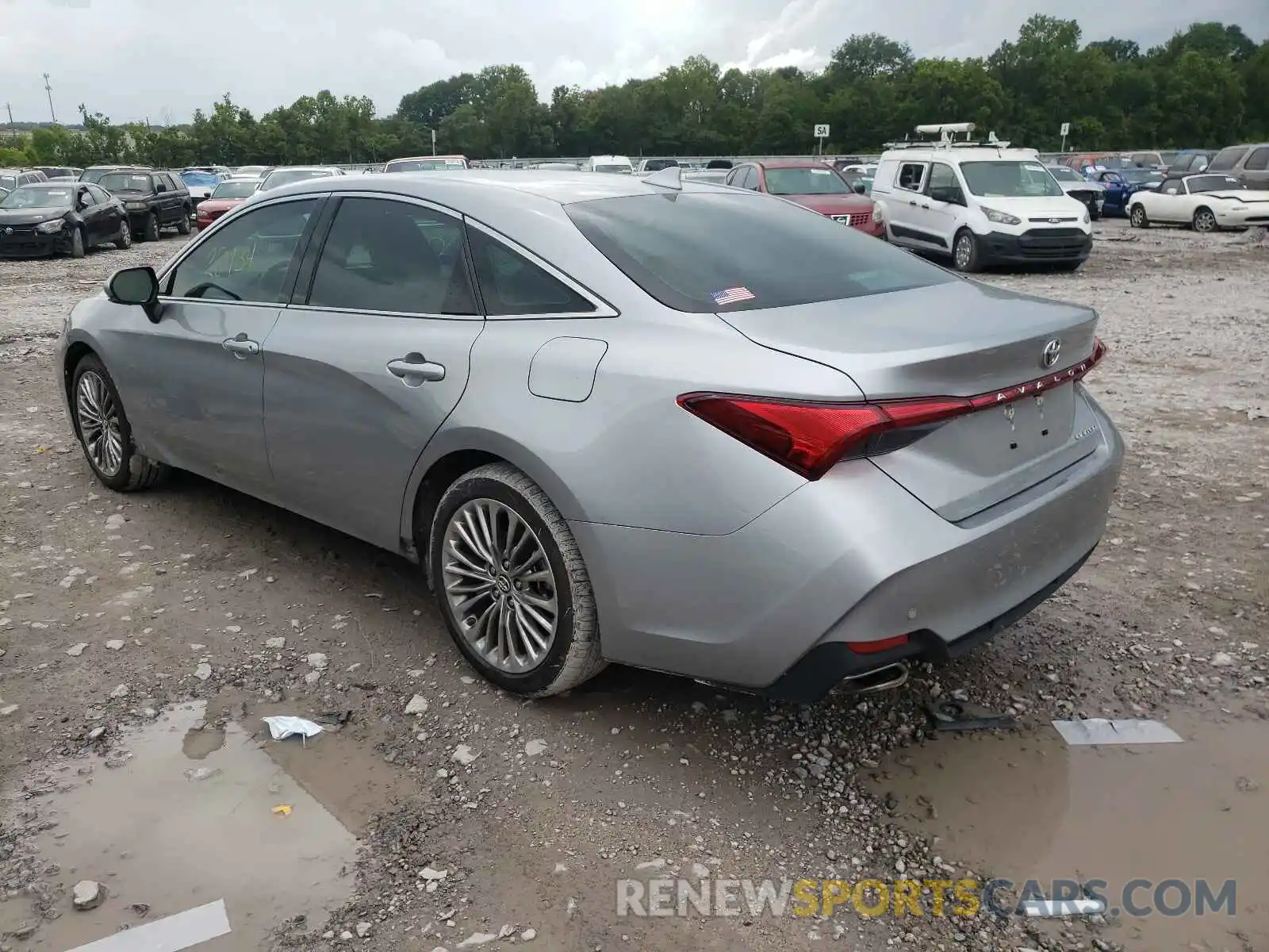 3 Фотография поврежденного автомобиля 4T1BZ1FB1KU026630 TOYOTA AVALON 2019