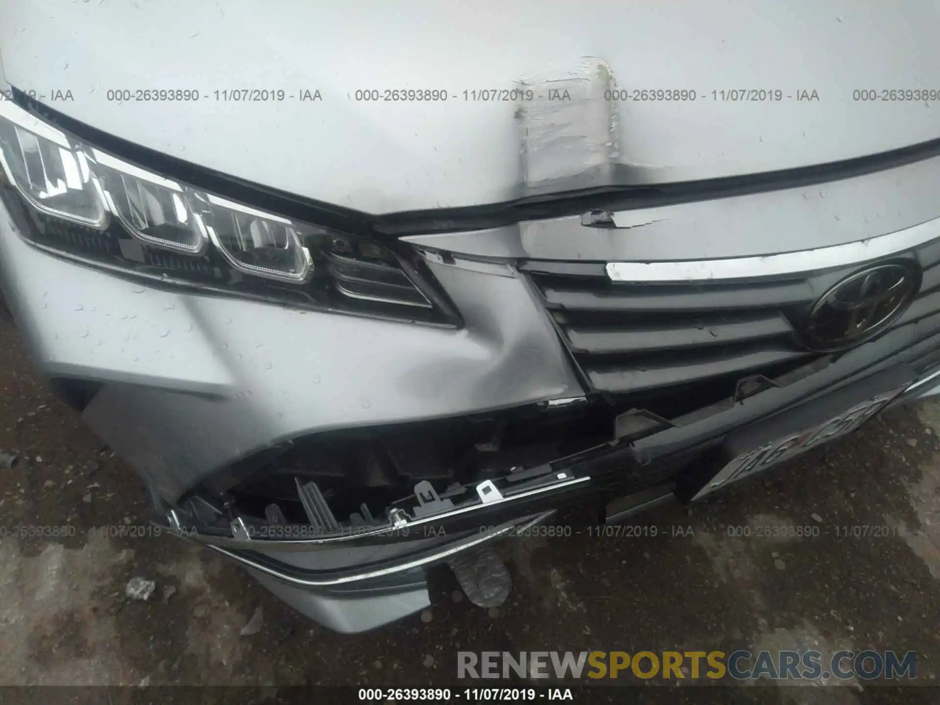 6 Photograph of a damaged car 4T1BZ1FB1KU033173 TOYOTA AVALON 2019