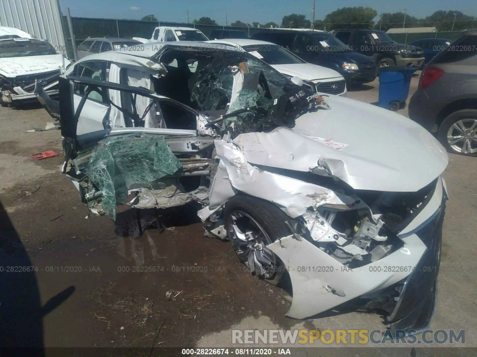 1 Photograph of a damaged car 4T1BZ1FB1KU033769 TOYOTA AVALON 2019