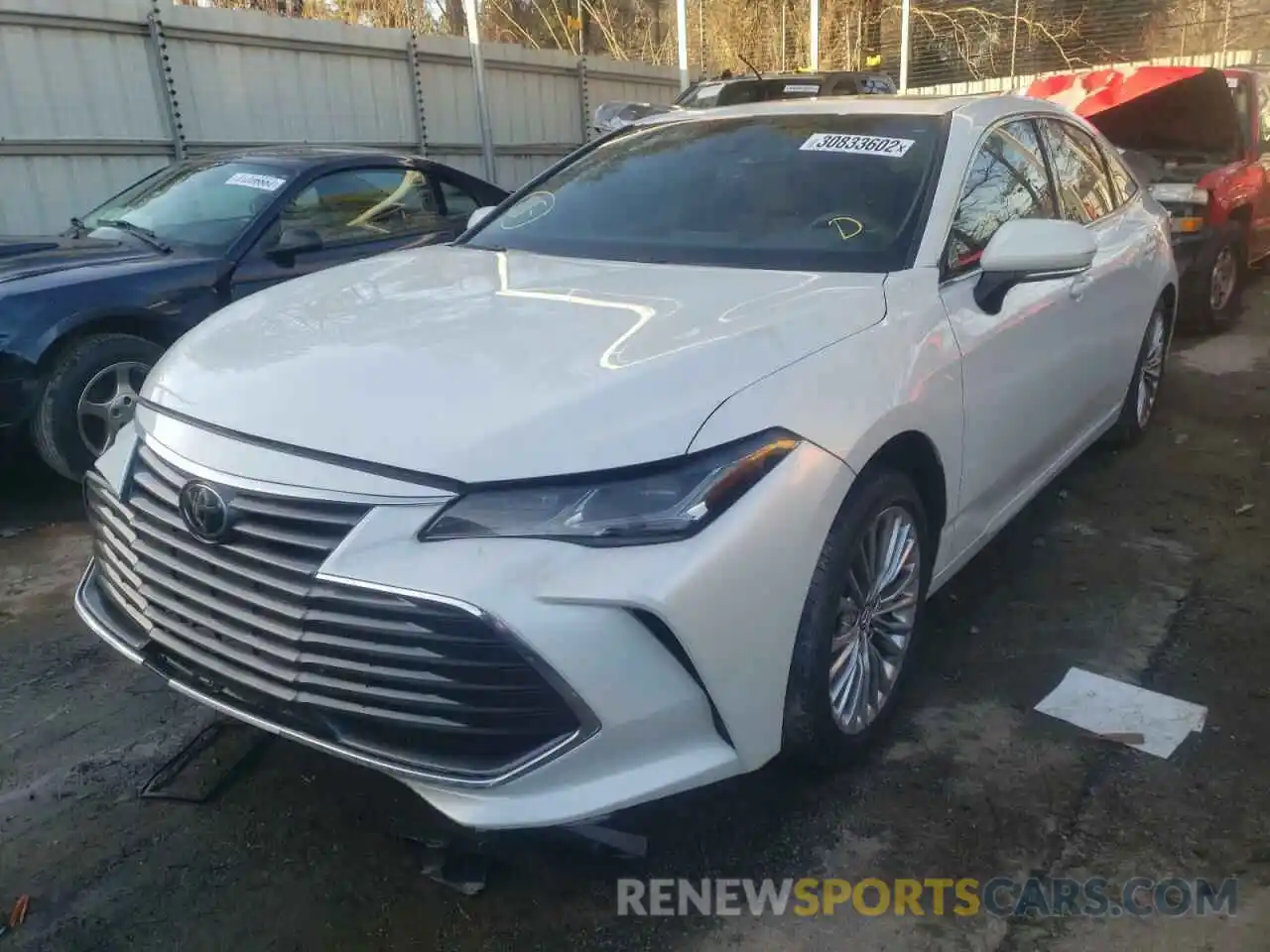 2 Photograph of a damaged car 4T1BZ1FB1KU034789 TOYOTA AVALON 2019