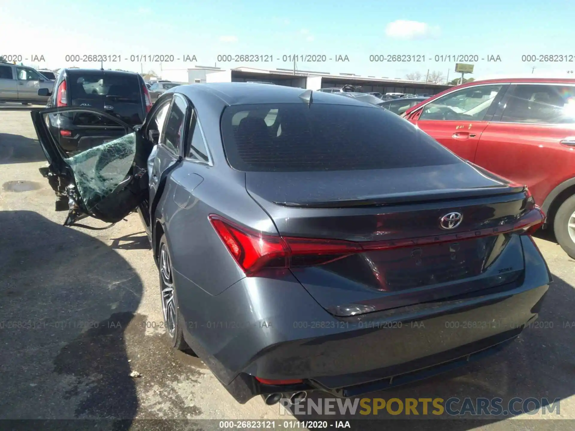 3 Photograph of a damaged car 4T1BZ1FB2KU005074 TOYOTA AVALON 2019