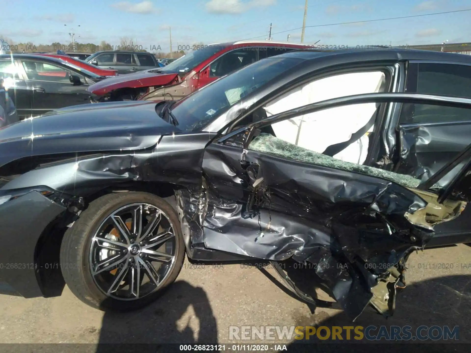 6 Photograph of a damaged car 4T1BZ1FB2KU005074 TOYOTA AVALON 2019