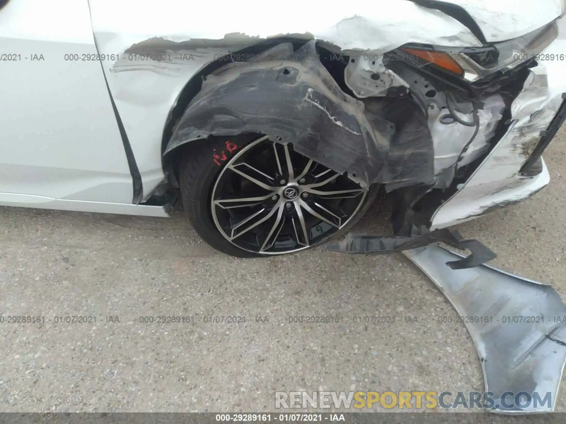 13 Photograph of a damaged car 4T1BZ1FB2KU009321 TOYOTA AVALON 2019