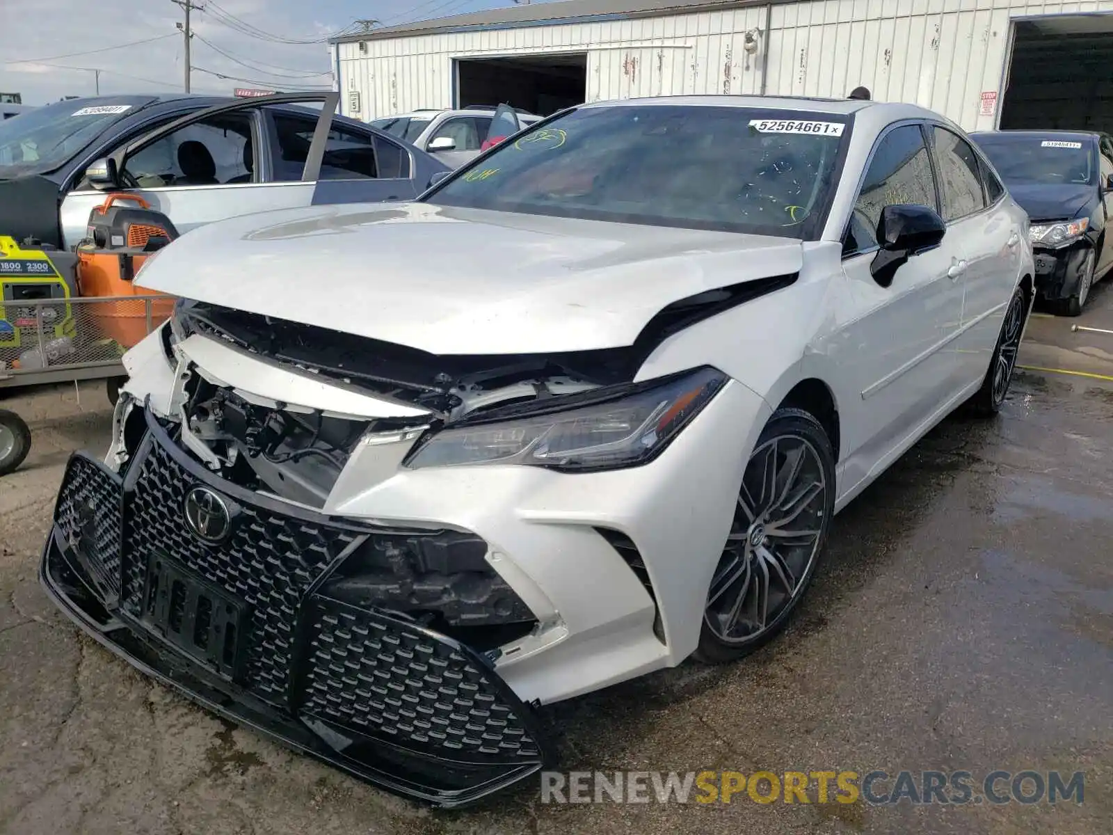 2 Photograph of a damaged car 4T1BZ1FB2KU009724 TOYOTA AVALON 2019