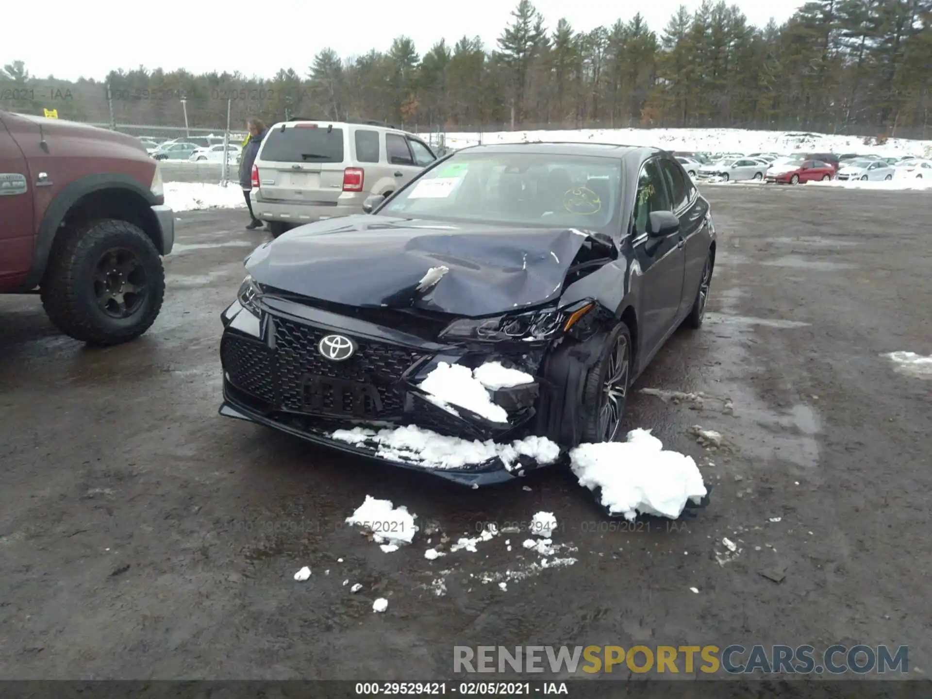 6 Photograph of a damaged car 4T1BZ1FB2KU009903 TOYOTA AVALON 2019