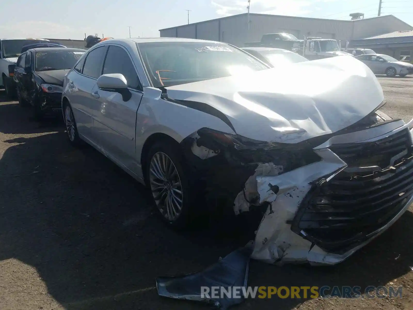 1 Photograph of a damaged car 4T1BZ1FB2KU013739 TOYOTA AVALON 2019