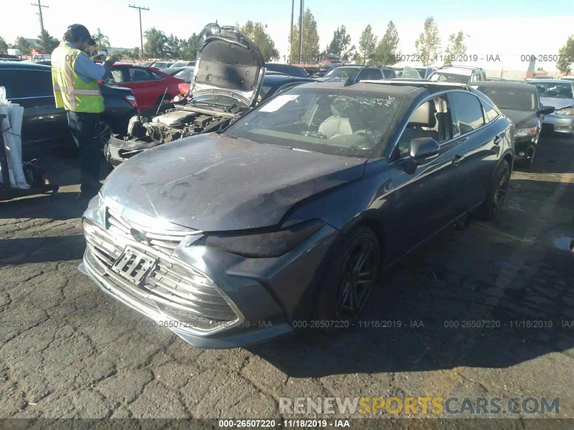 2 Photograph of a damaged car 4T1BZ1FB2KU019251 TOYOTA AVALON 2019