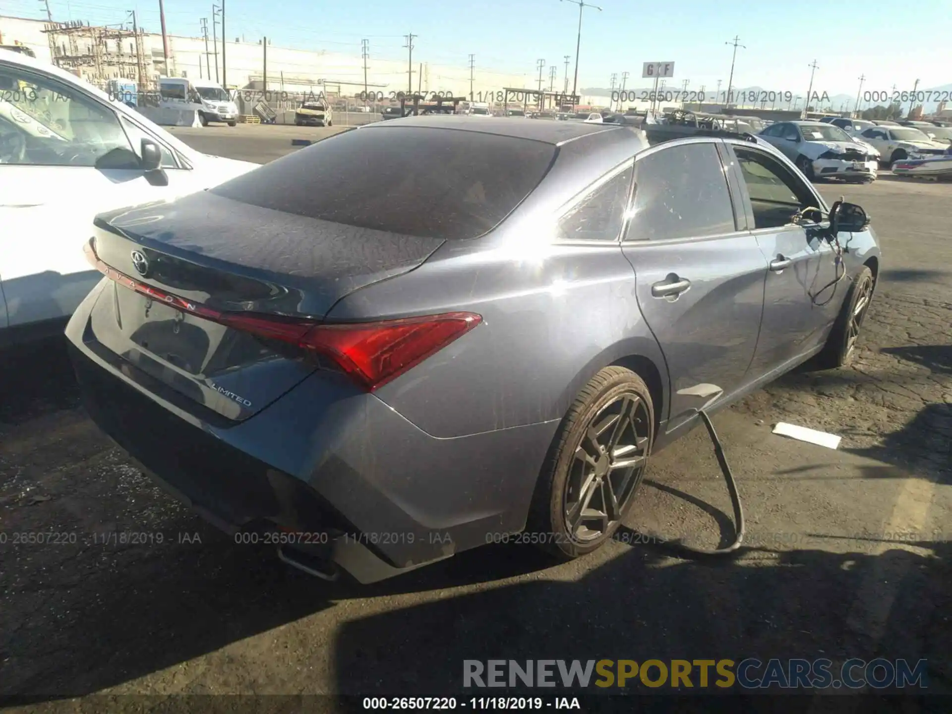 4 Photograph of a damaged car 4T1BZ1FB2KU019251 TOYOTA AVALON 2019