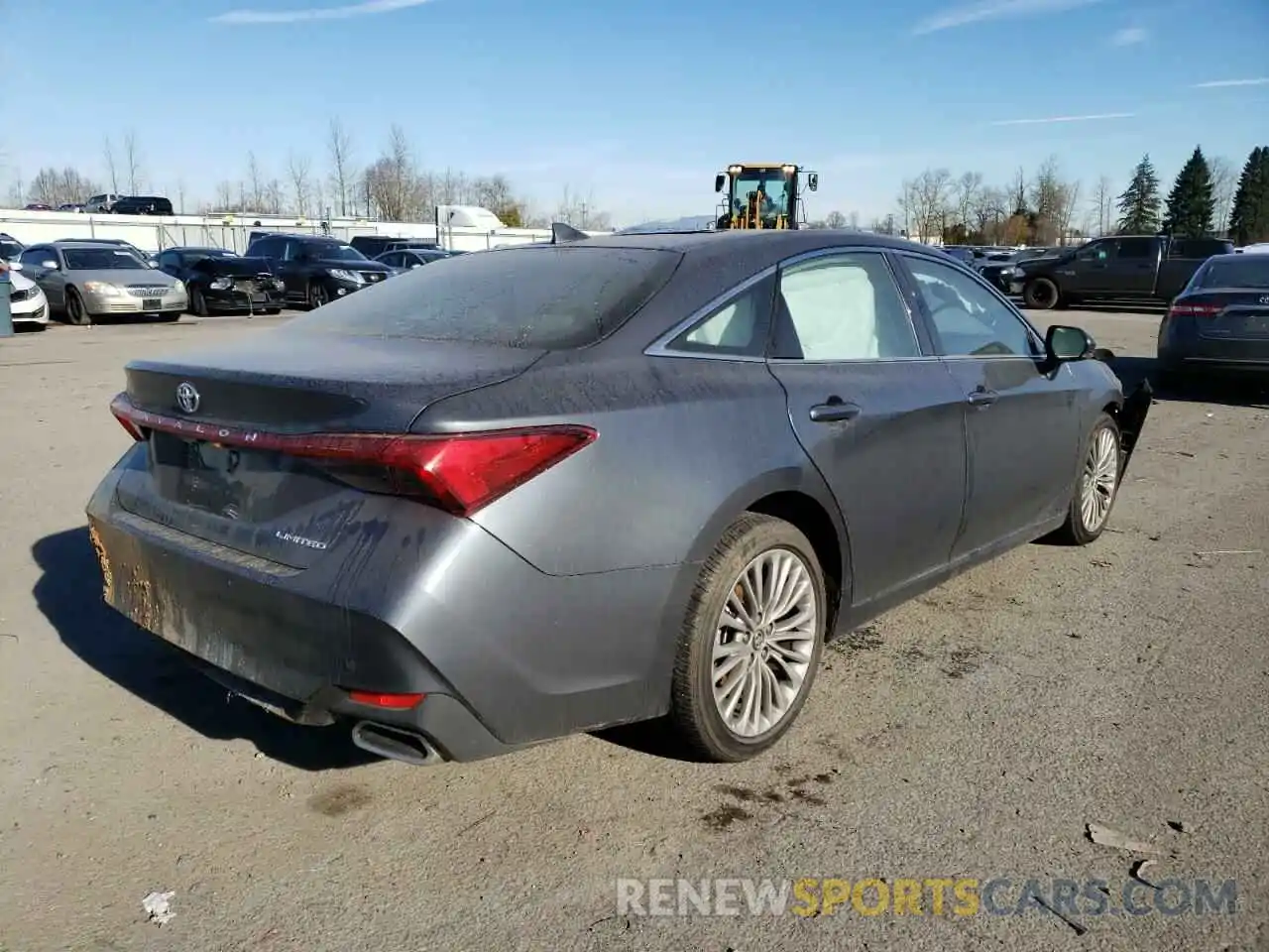 4 Photograph of a damaged car 4T1BZ1FB2KU019475 TOYOTA AVALON 2019