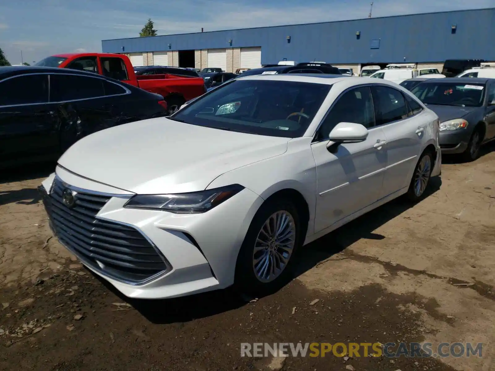 2 Photograph of a damaged car 4T1BZ1FB2KU020576 TOYOTA AVALON 2019