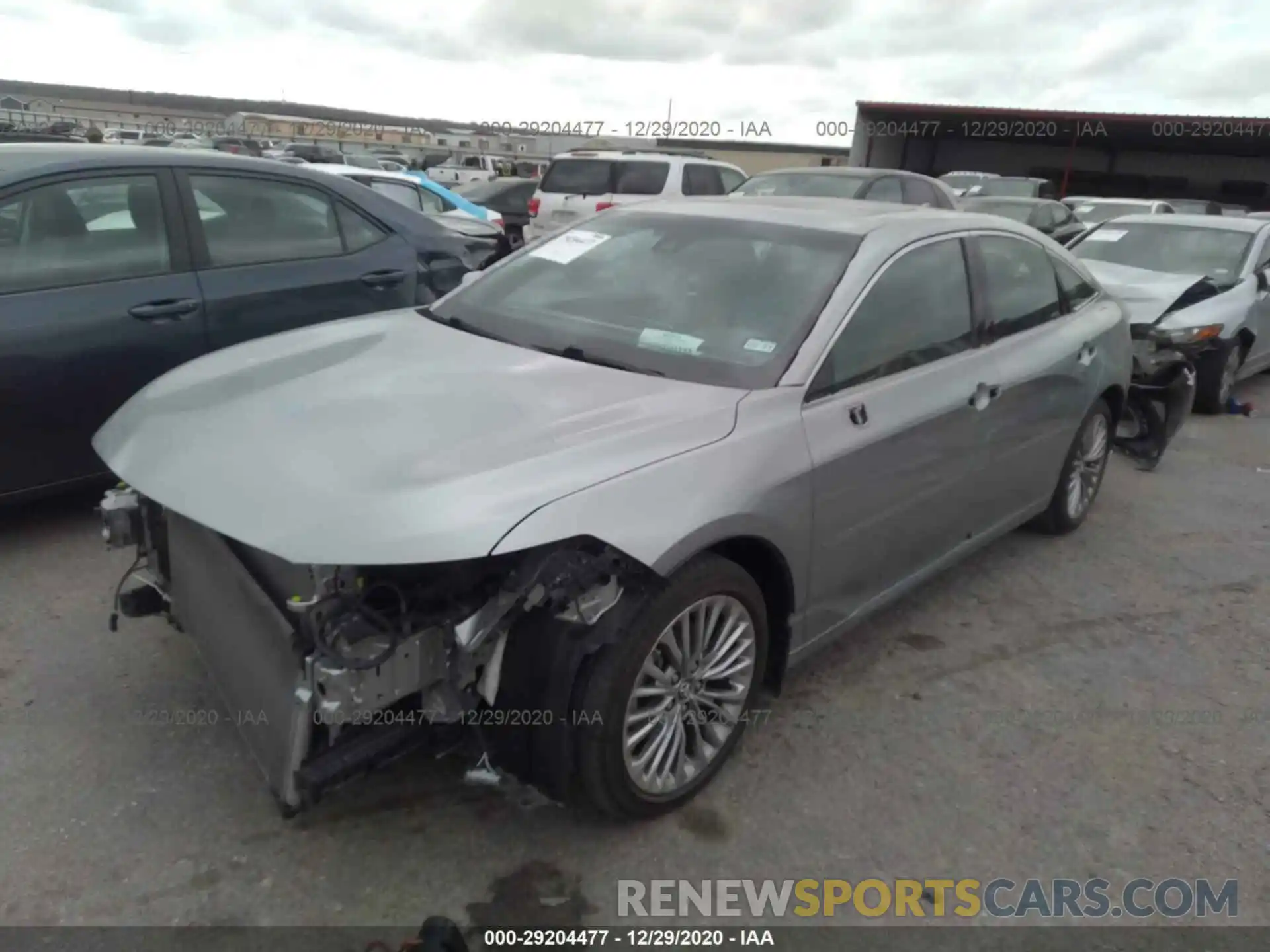 2 Photograph of a damaged car 4T1BZ1FB2KU021162 TOYOTA AVALON 2019