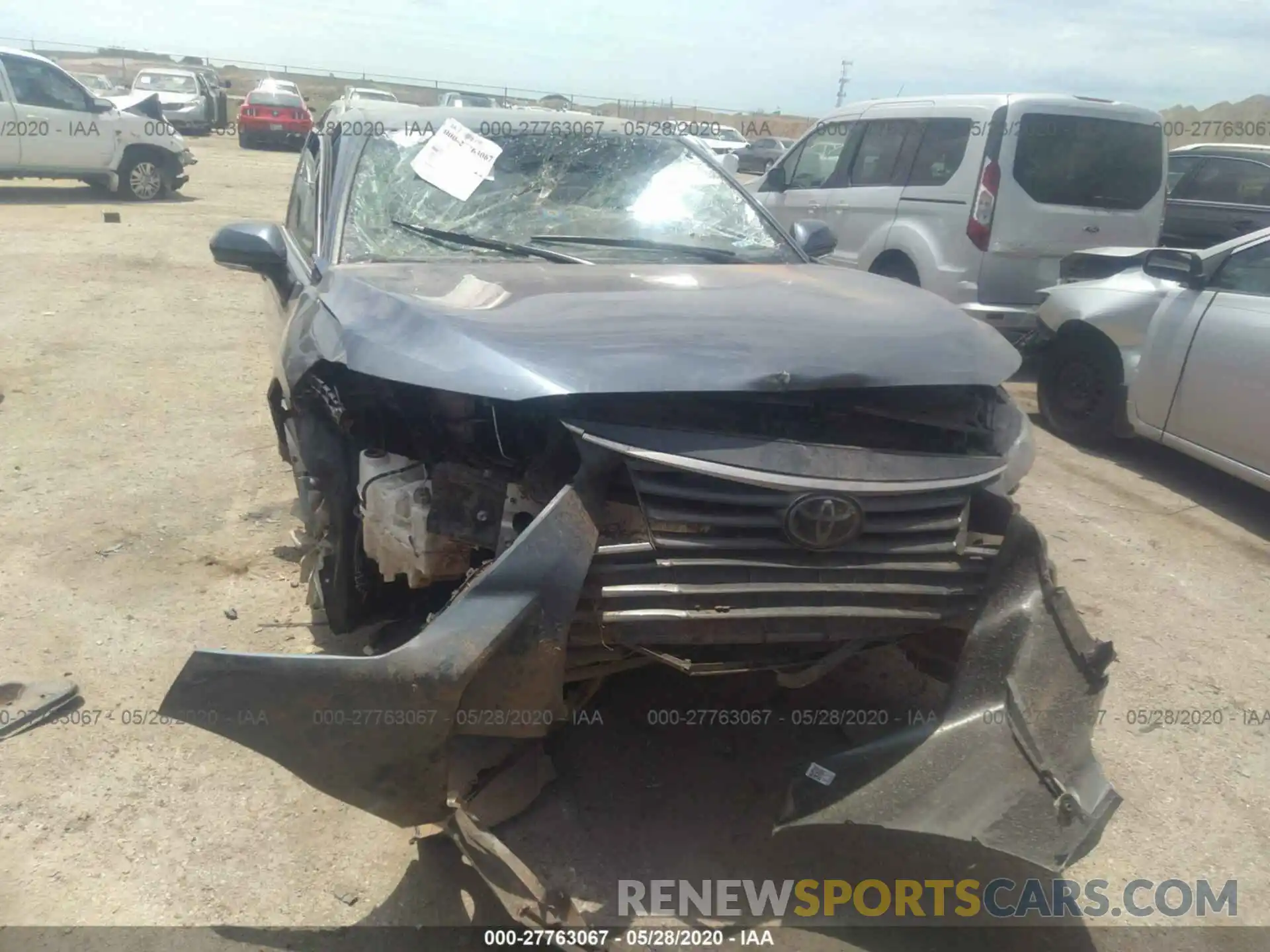 6 Photograph of a damaged car 4T1BZ1FB2KU033540 TOYOTA AVALON 2019