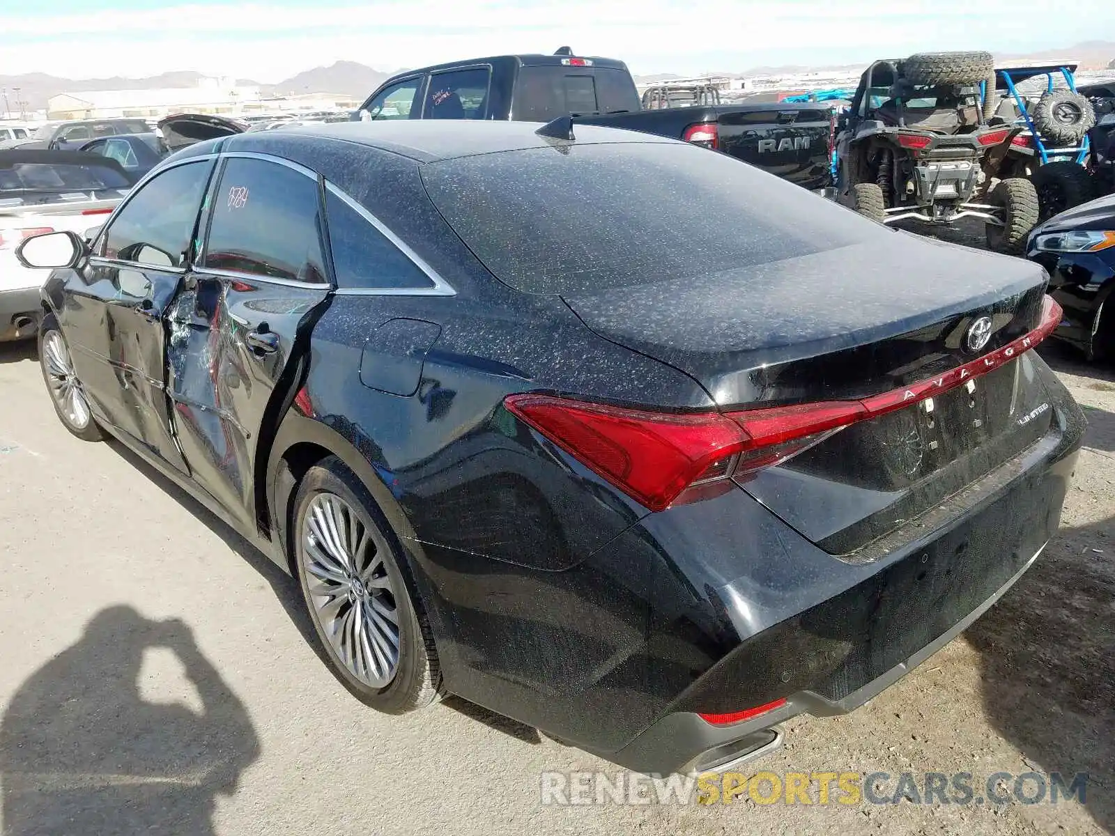 3 Photograph of a damaged car 4T1BZ1FB2KU034400 TOYOTA AVALON 2019