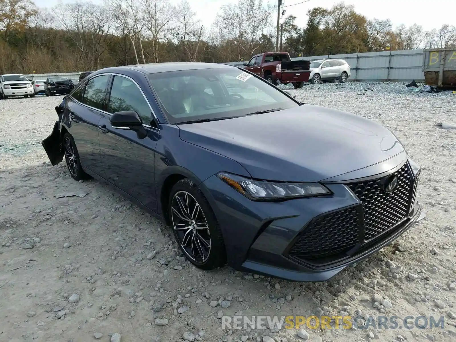 1 Photograph of a damaged car 4T1BZ1FB2KU035739 TOYOTA AVALON 2019