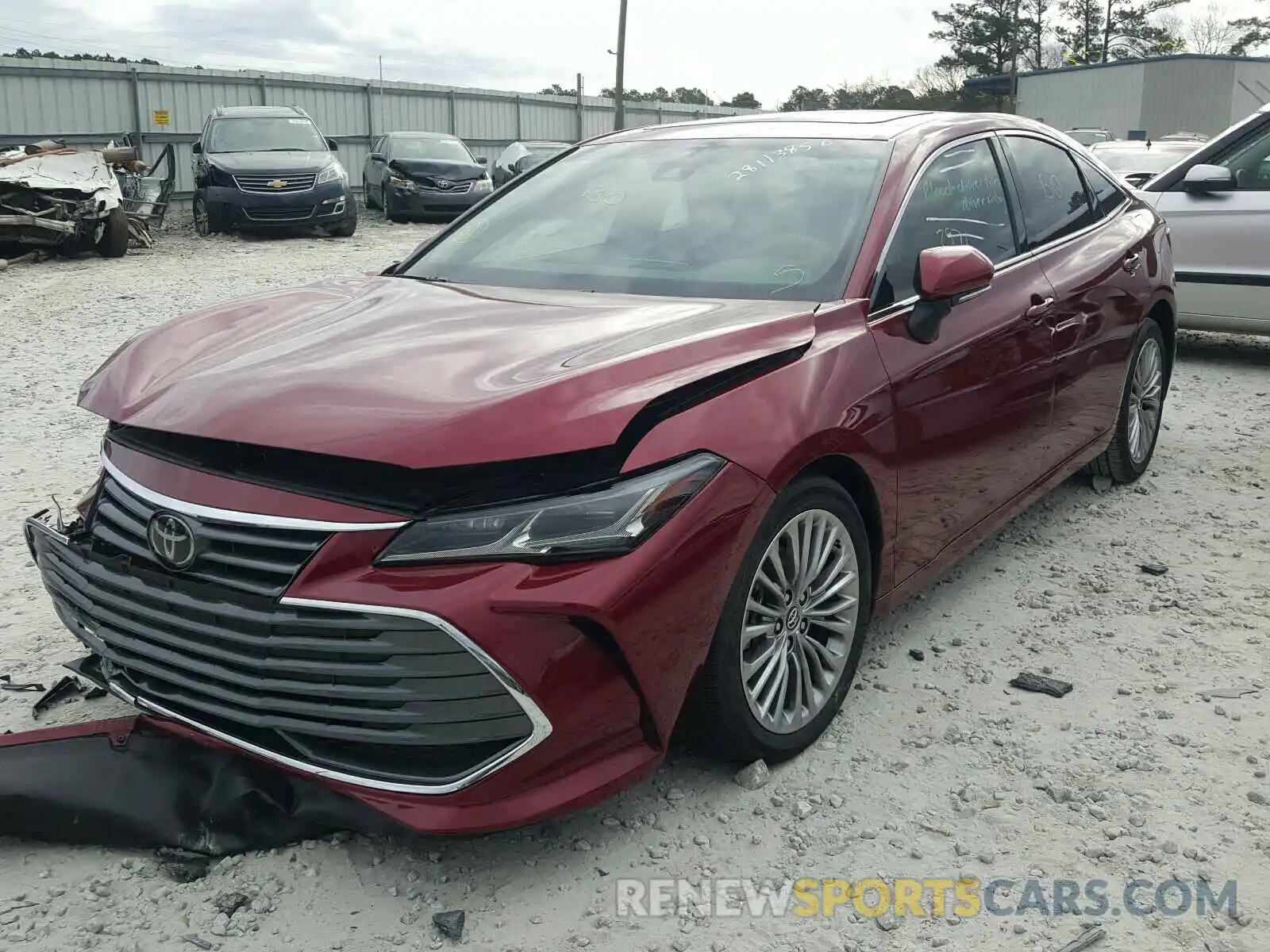 2 Photograph of a damaged car 4T1BZ1FB2KU035921 TOYOTA AVALON 2019