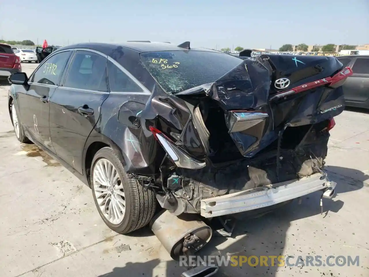 3 Photograph of a damaged car 4T1BZ1FB2KU037698 TOYOTA AVALON 2019