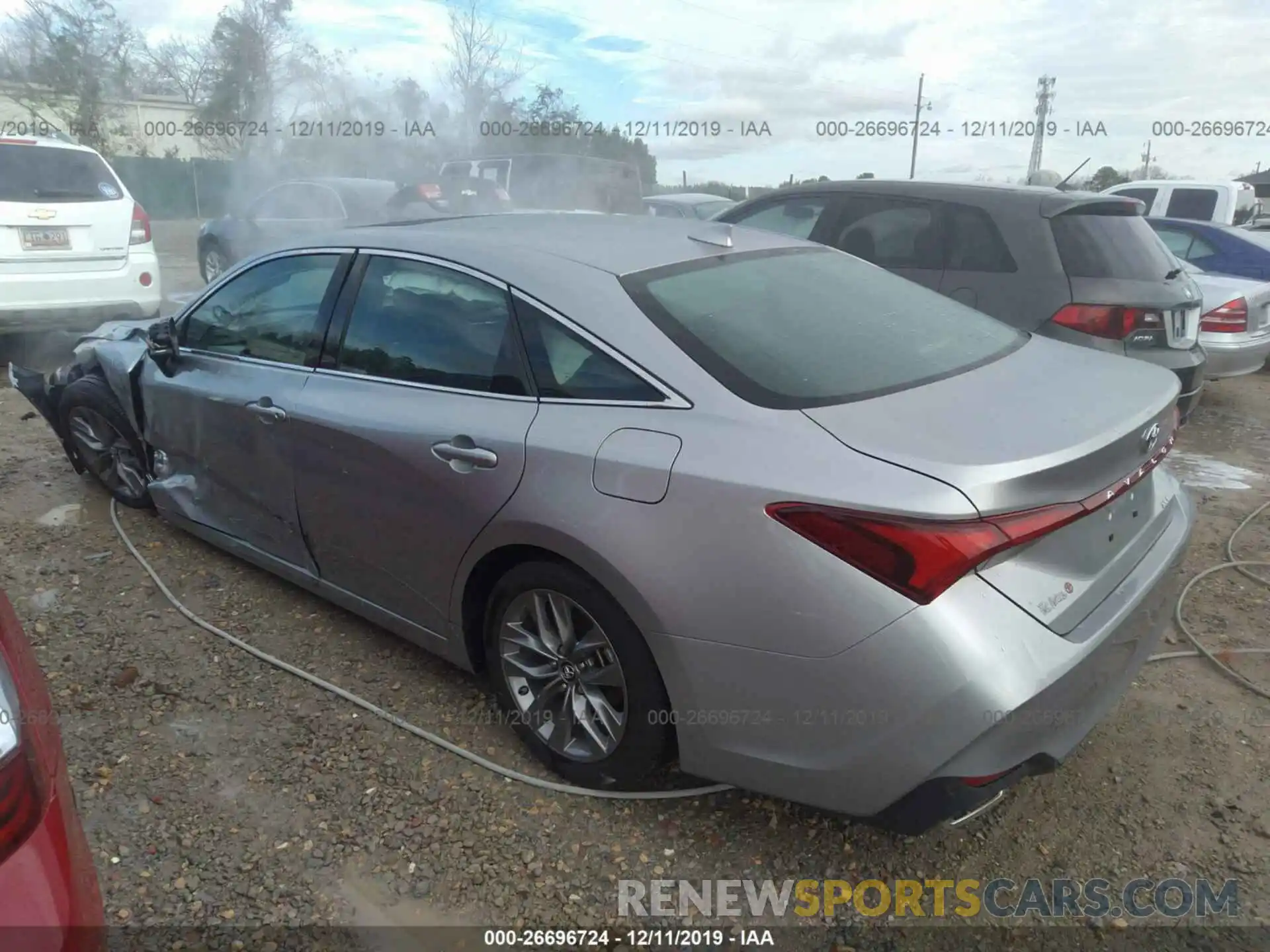 3 Photograph of a damaged car 4T1BZ1FB2KU037782 TOYOTA AVALON 2019