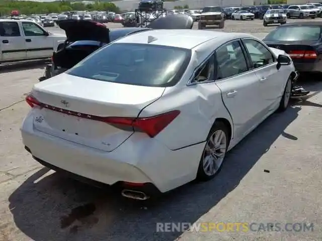 4 Photograph of a damaged car 4T1BZ1FB3KU001826 TOYOTA AVALON 2019