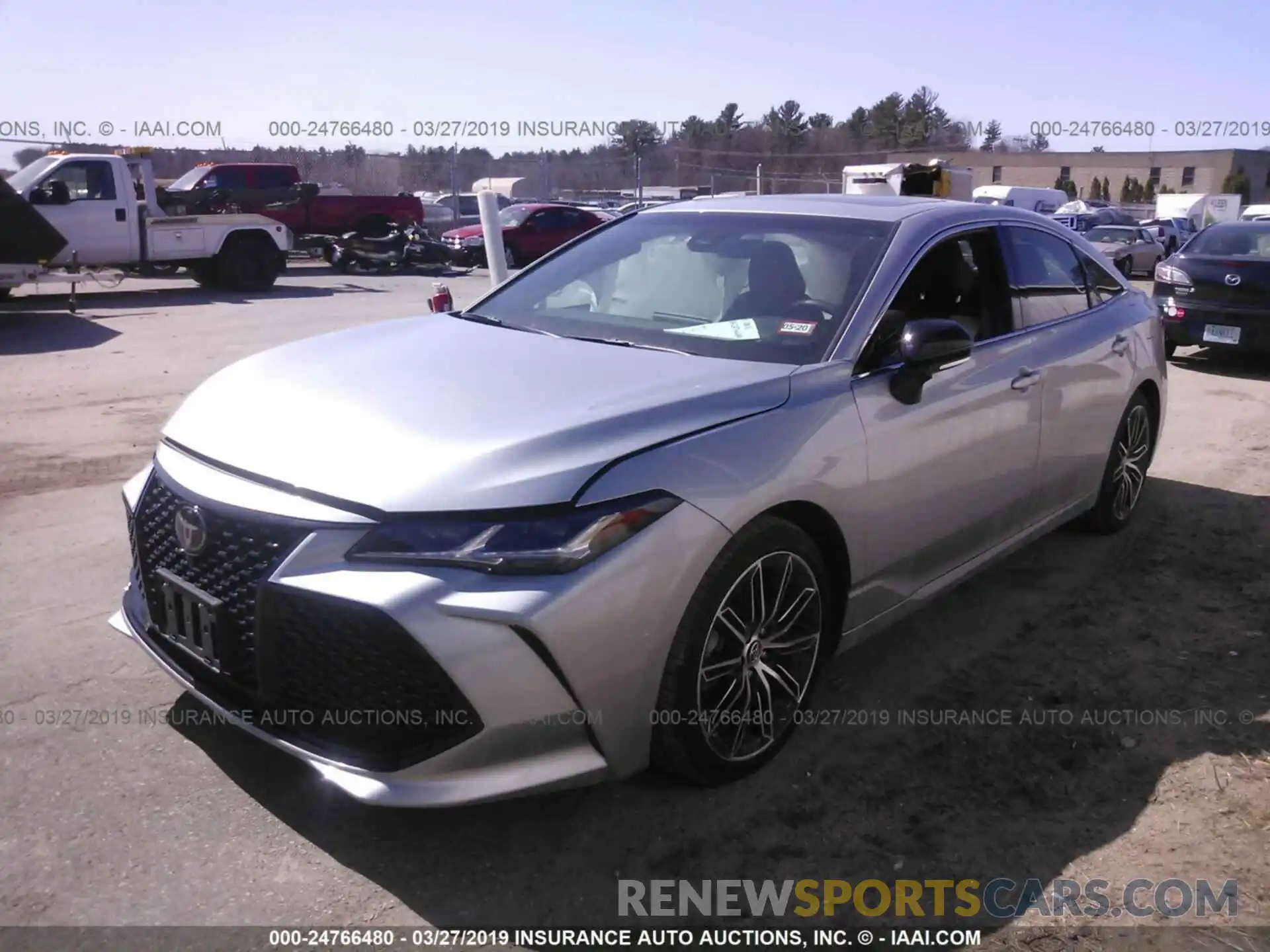 2 Photograph of a damaged car 4T1BZ1FB3KU002216 TOYOTA AVALON 2019