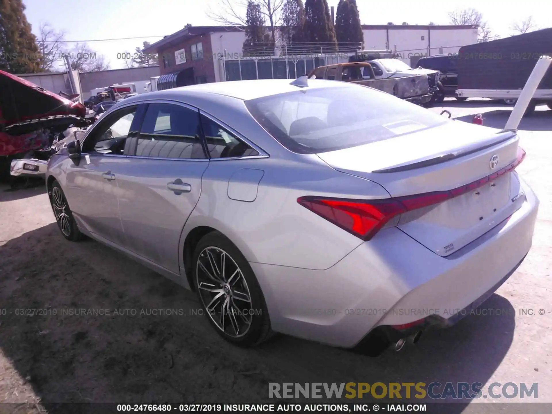 3 Photograph of a damaged car 4T1BZ1FB3KU002216 TOYOTA AVALON 2019