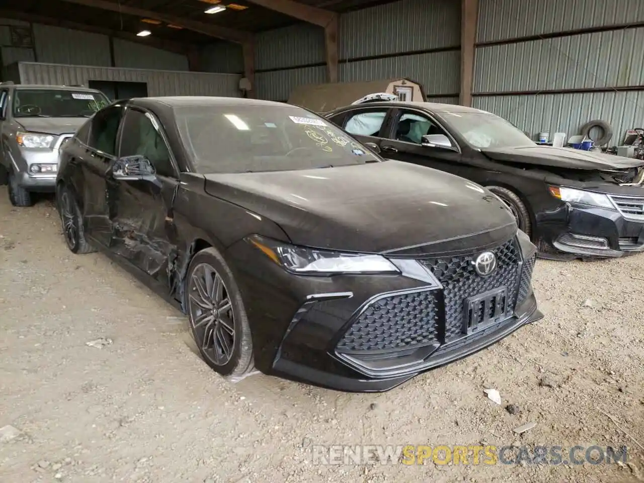 1 Photograph of a damaged car 4T1BZ1FB3KU002703 TOYOTA AVALON 2019