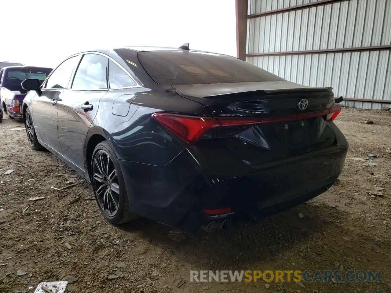 3 Photograph of a damaged car 4T1BZ1FB3KU002703 TOYOTA AVALON 2019