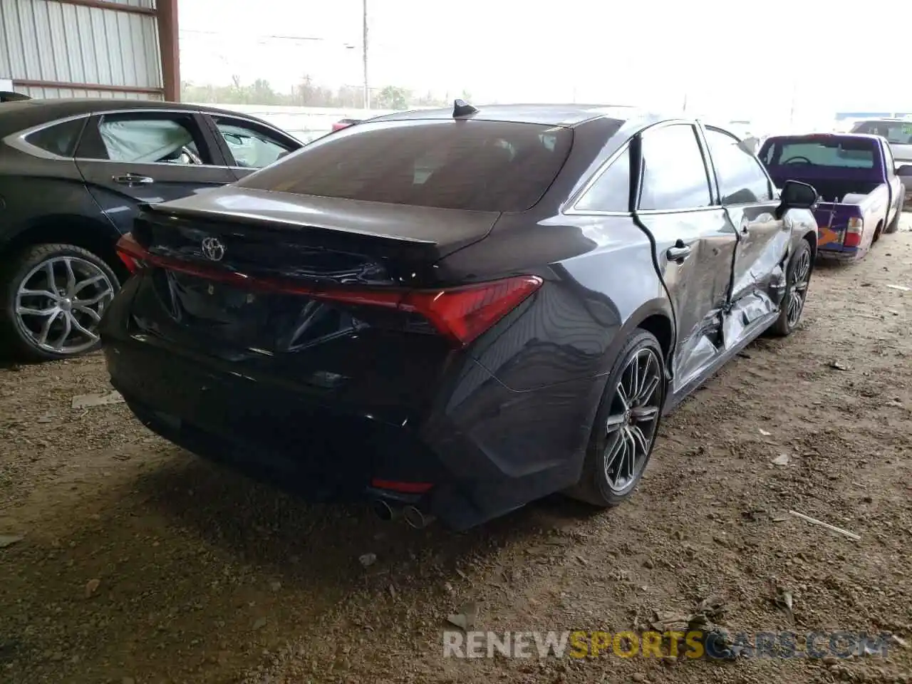 4 Photograph of a damaged car 4T1BZ1FB3KU002703 TOYOTA AVALON 2019