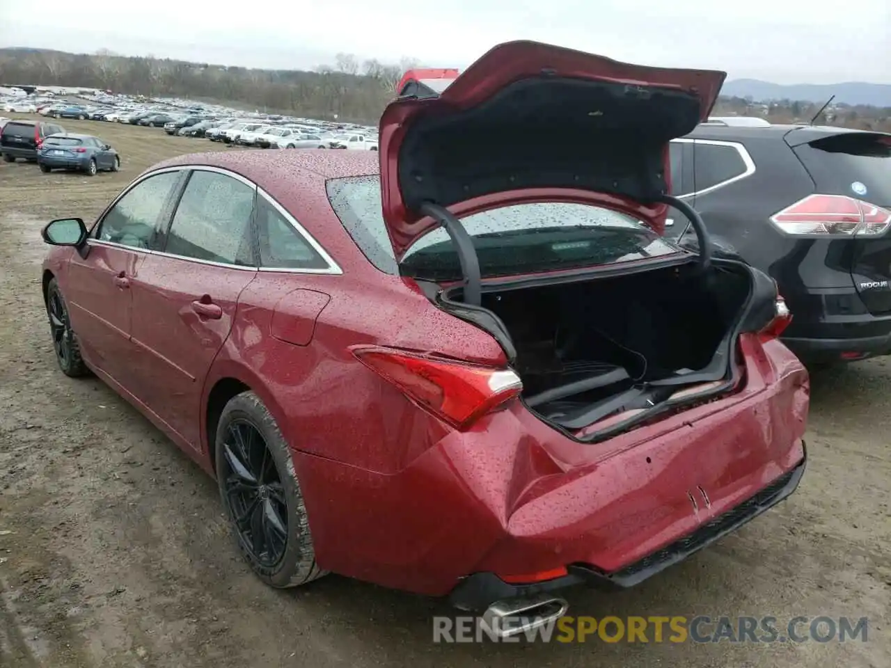 3 Photograph of a damaged car 4T1BZ1FB3KU003270 TOYOTA AVALON 2019