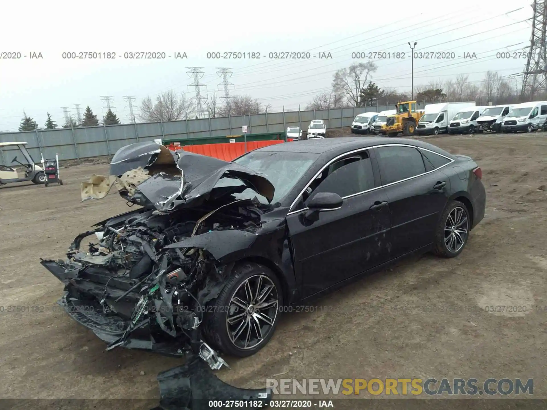 2 Photograph of a damaged car 4T1BZ1FB3KU006914 TOYOTA AVALON 2019