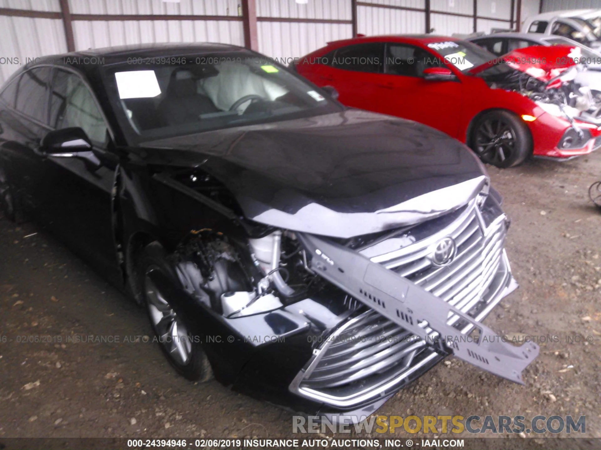 6 Photograph of a damaged car 4T1BZ1FB3KU009022 TOYOTA AVALON 2019