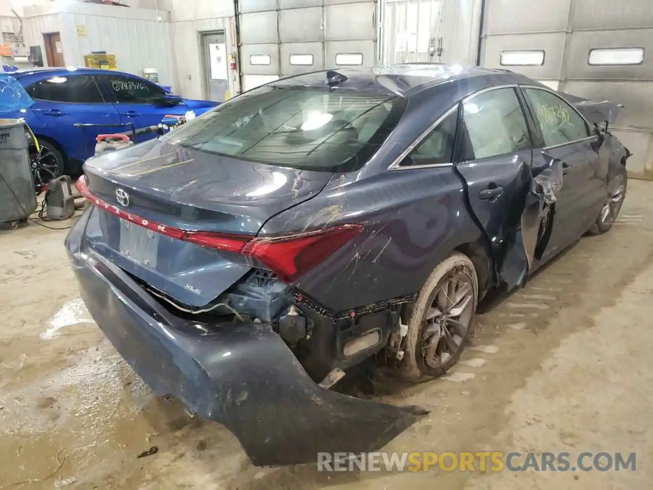 4 Photograph of a damaged car 4T1BZ1FB3KU011563 TOYOTA AVALON 2019