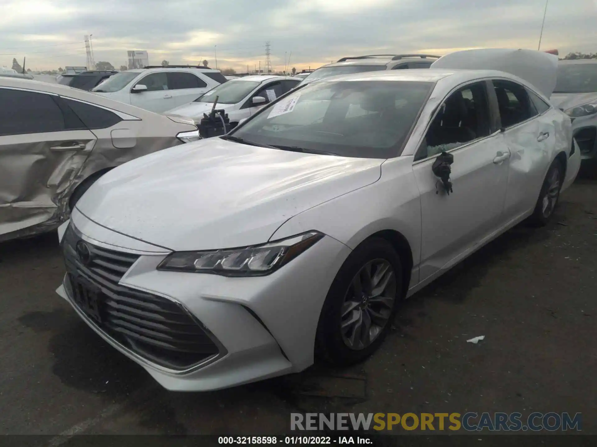 2 Photograph of a damaged car 4T1BZ1FB3KU018223 TOYOTA AVALON 2019