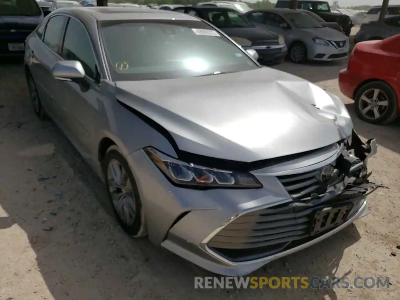 1 Photograph of a damaged car 4T1BZ1FB3KU021168 TOYOTA AVALON 2019