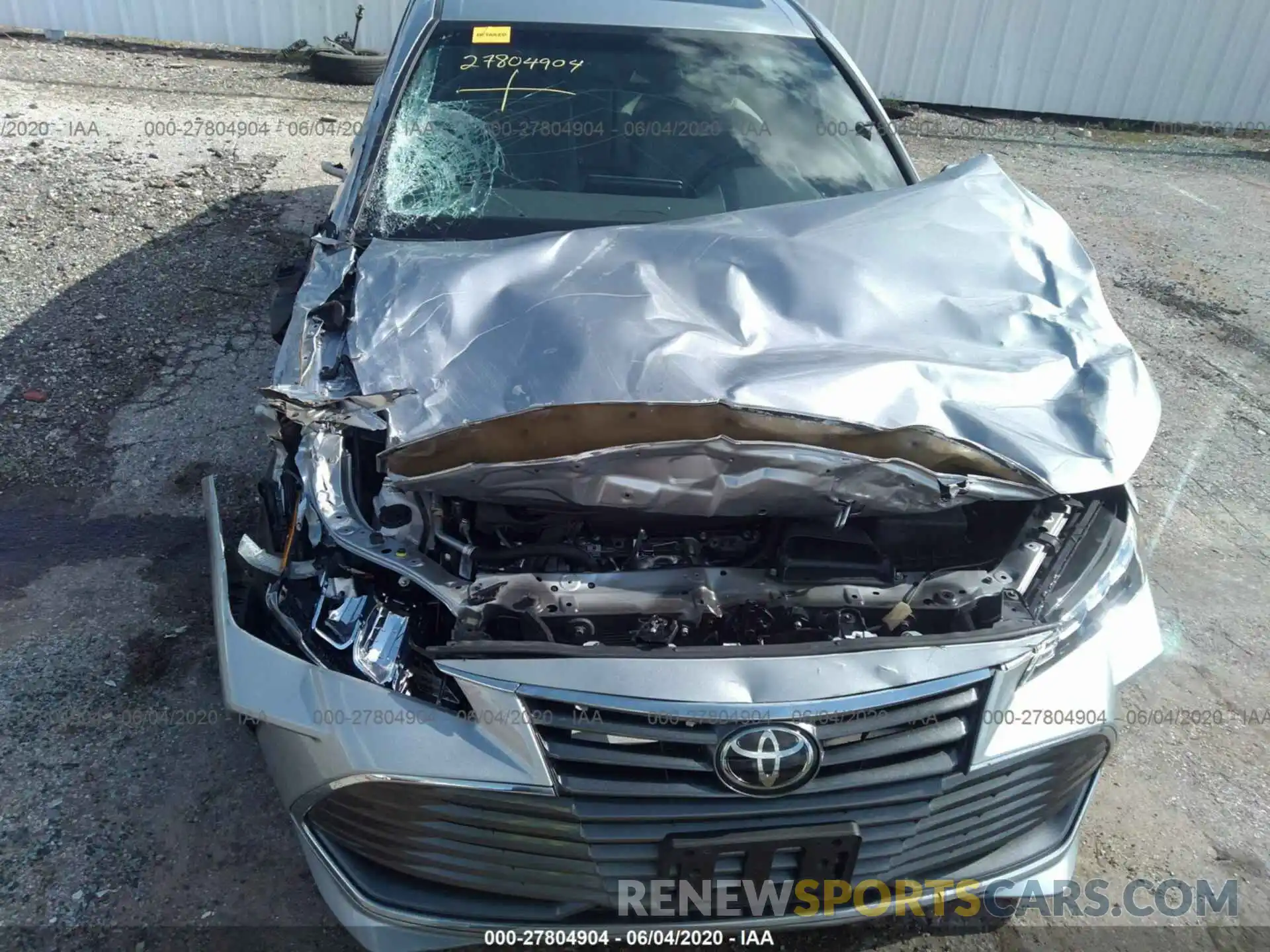 6 Photograph of a damaged car 4T1BZ1FB3KU031540 TOYOTA AVALON 2019