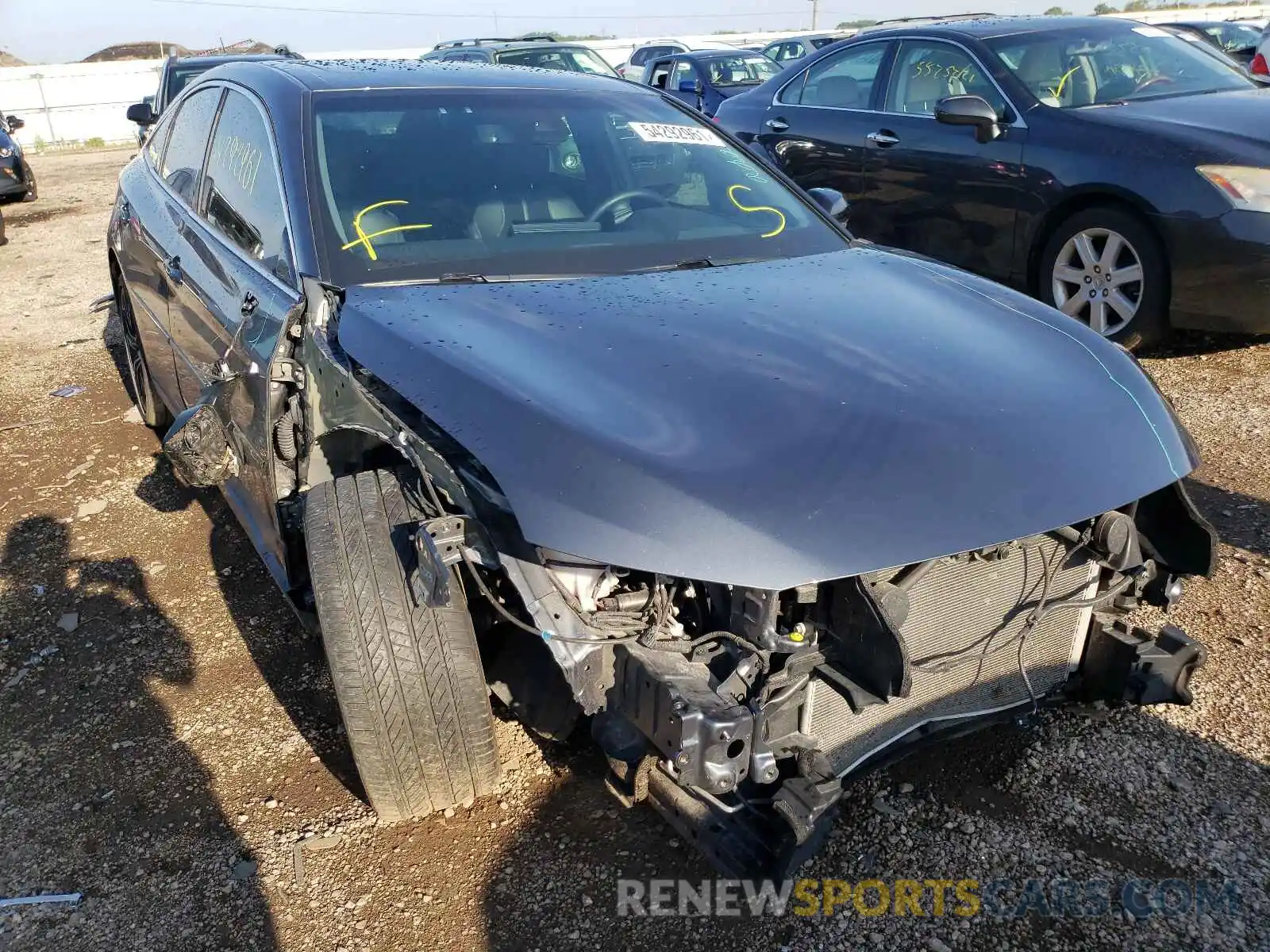 1 Photograph of a damaged car 4T1BZ1FB3KU032655 TOYOTA AVALON 2019