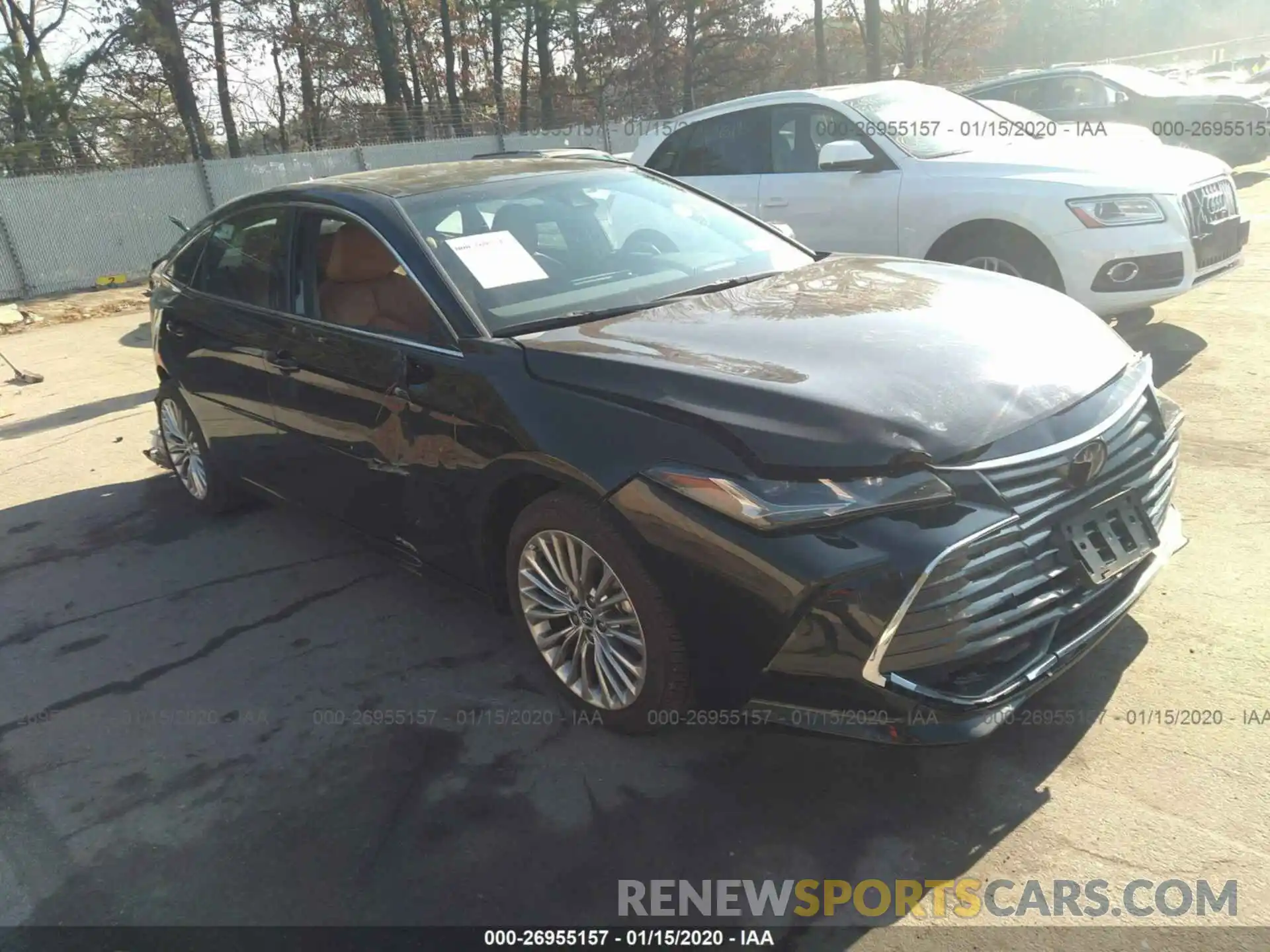 1 Photograph of a damaged car 4T1BZ1FB3KU034342 TOYOTA AVALON 2019