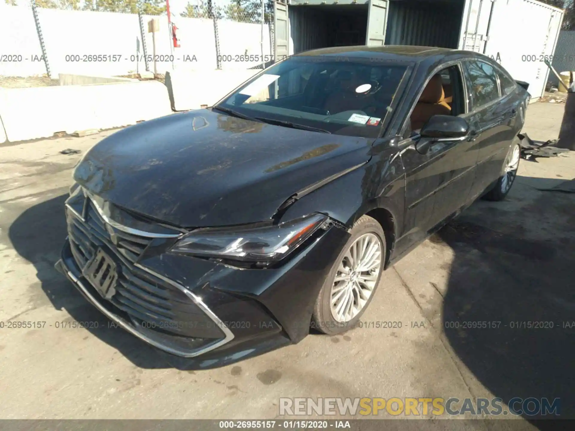 2 Photograph of a damaged car 4T1BZ1FB3KU034342 TOYOTA AVALON 2019