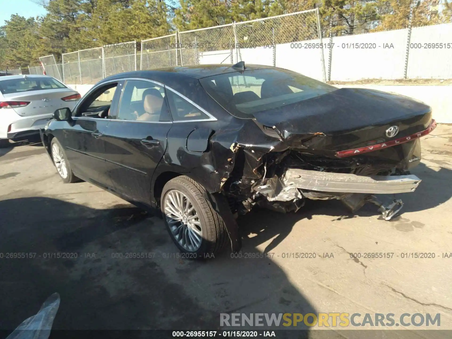 3 Photograph of a damaged car 4T1BZ1FB3KU034342 TOYOTA AVALON 2019