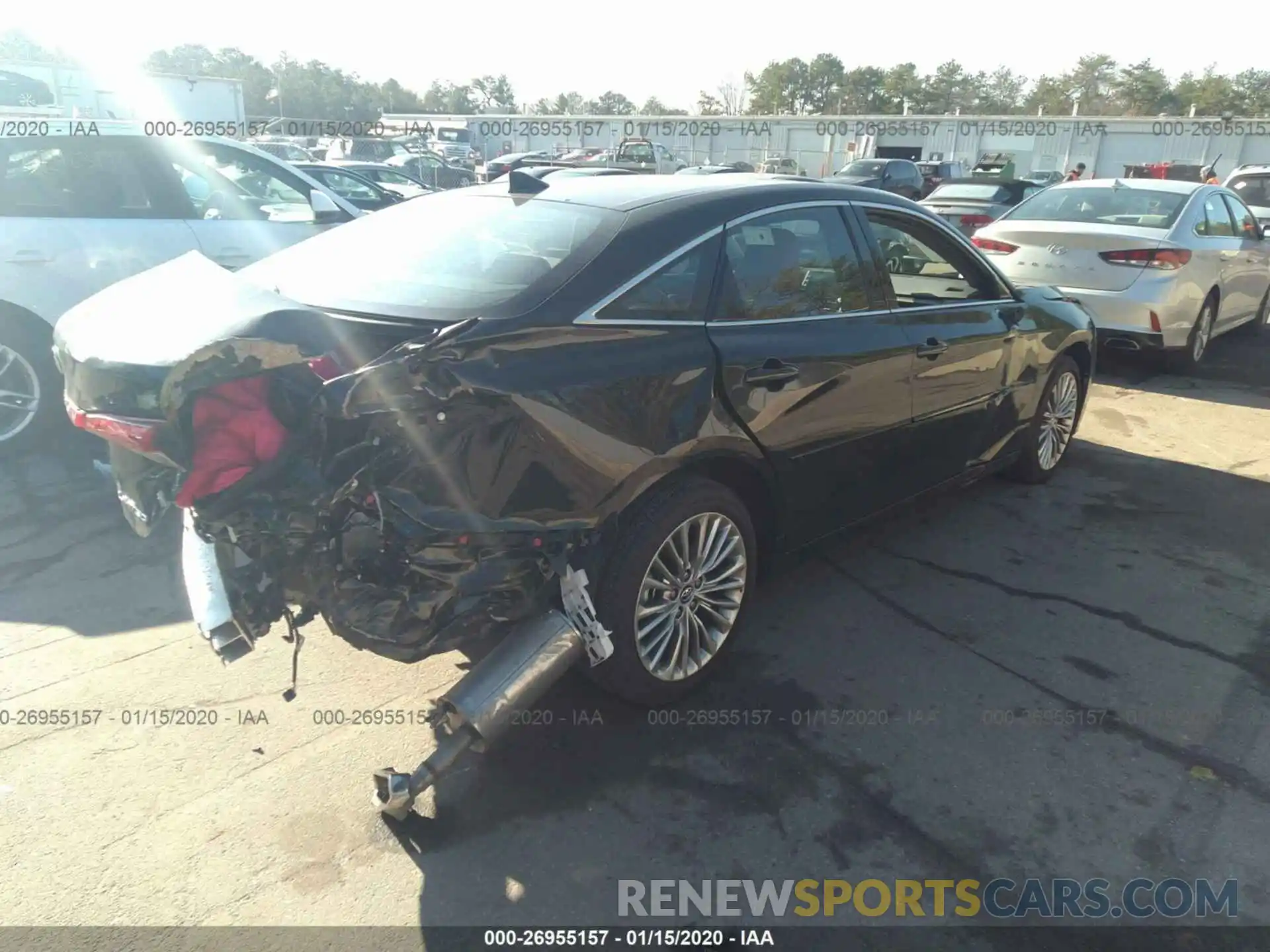 4 Photograph of a damaged car 4T1BZ1FB3KU034342 TOYOTA AVALON 2019