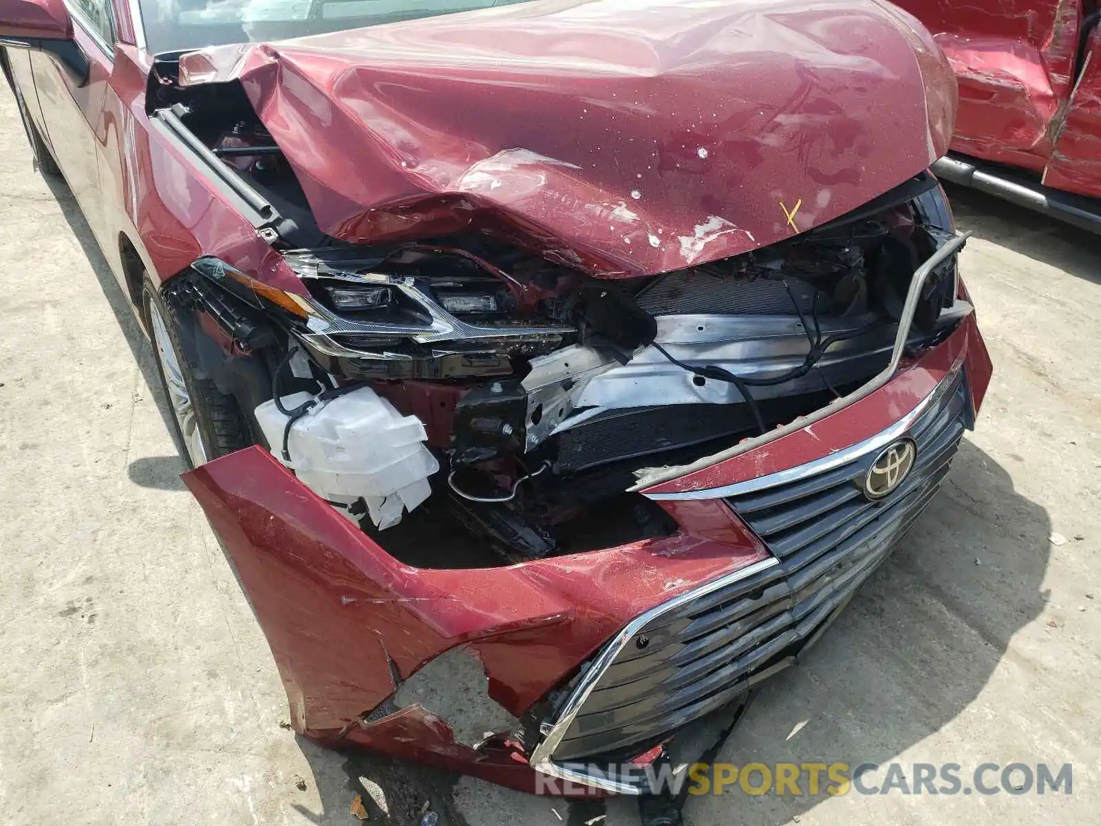 9 Фотография поврежденного автомобиля 4T1BZ1FB3KU034521 TOYOTA AVALON 2019