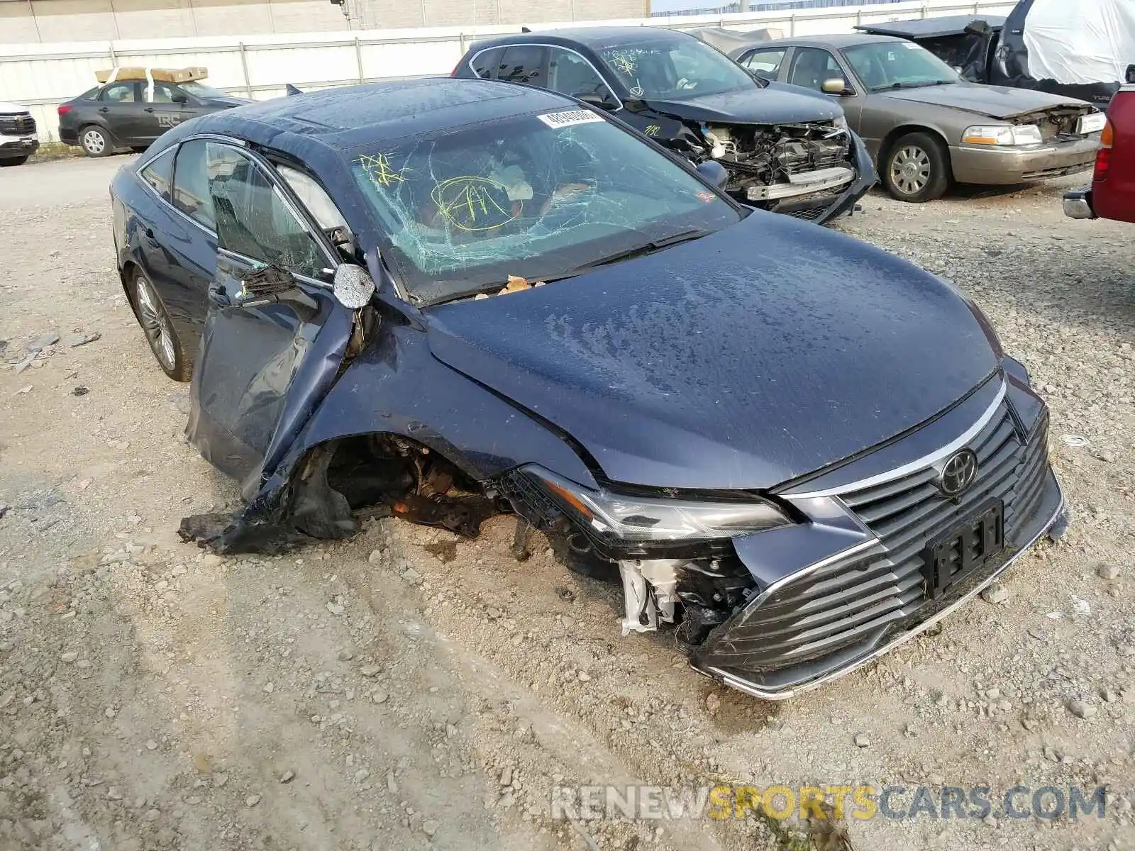 1 Photograph of a damaged car 4T1BZ1FB4KU002726 TOYOTA AVALON 2019