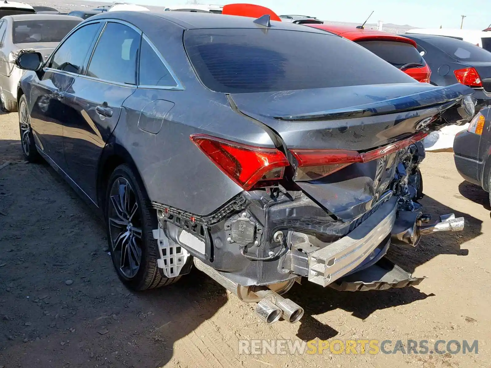 3 Photograph of a damaged car 4T1BZ1FB4KU006131 TOYOTA AVALON 2019