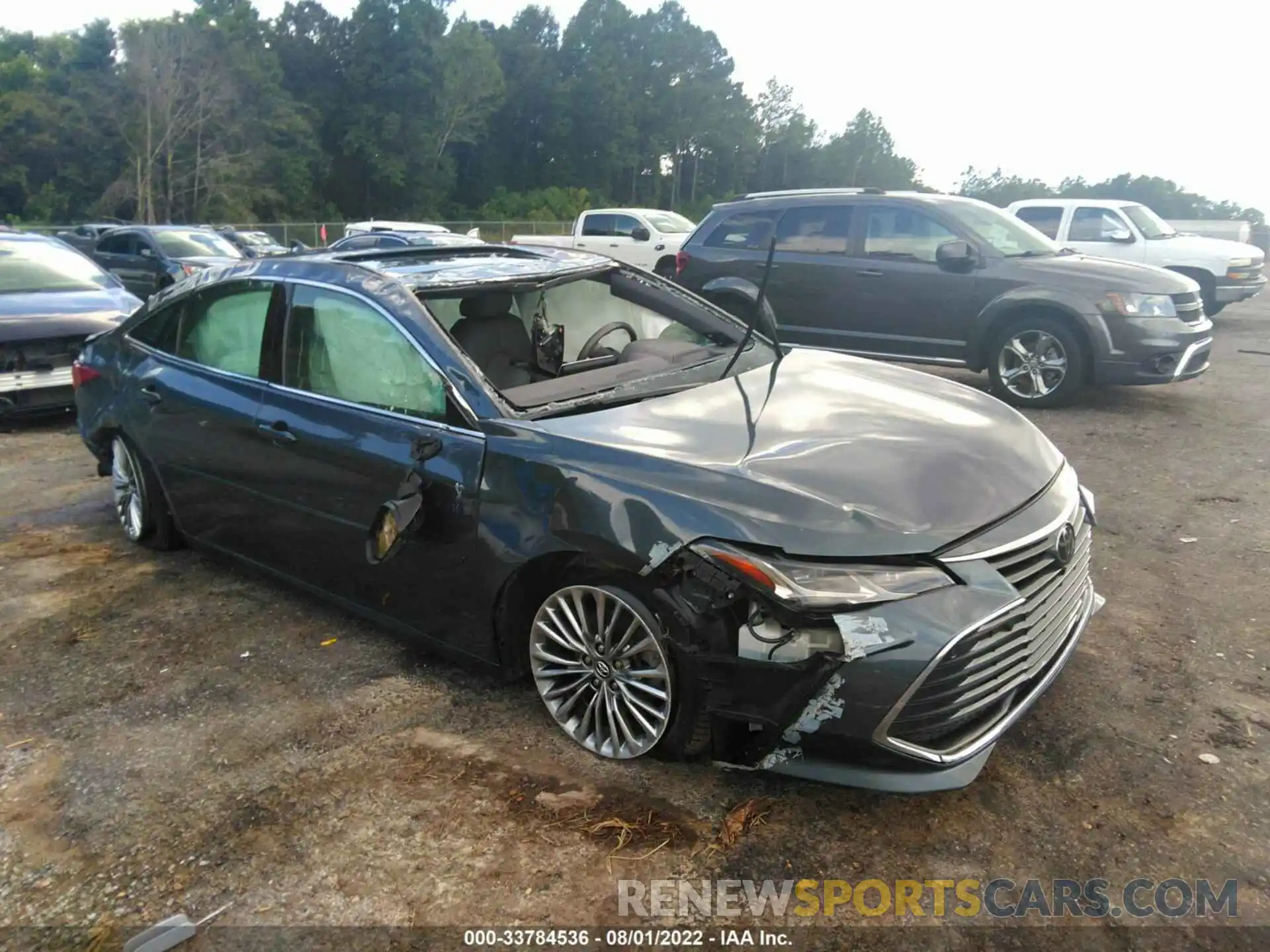 1 Photograph of a damaged car 4T1BZ1FB4KU006534 TOYOTA AVALON 2019