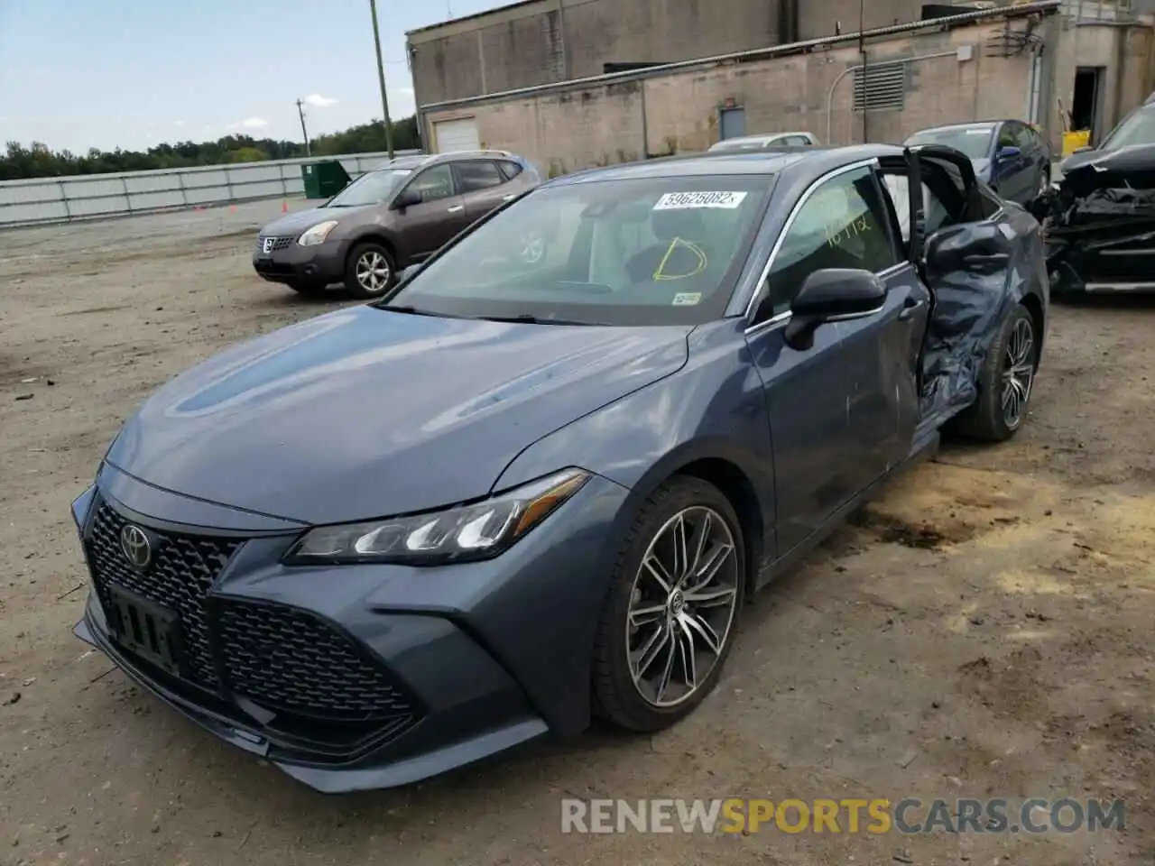 2 Photograph of a damaged car 4T1BZ1FB4KU010616 TOYOTA AVALON 2019