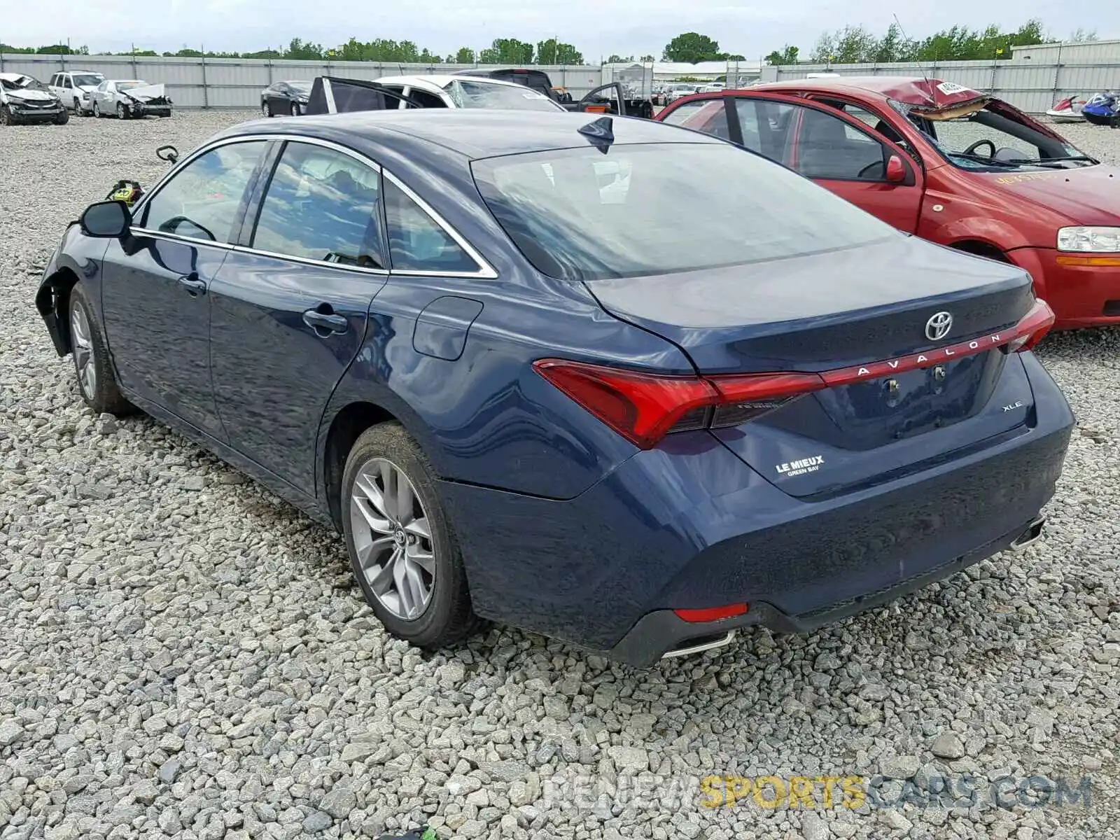 3 Photograph of a damaged car 4T1BZ1FB4KU010793 TOYOTA AVALON 2019