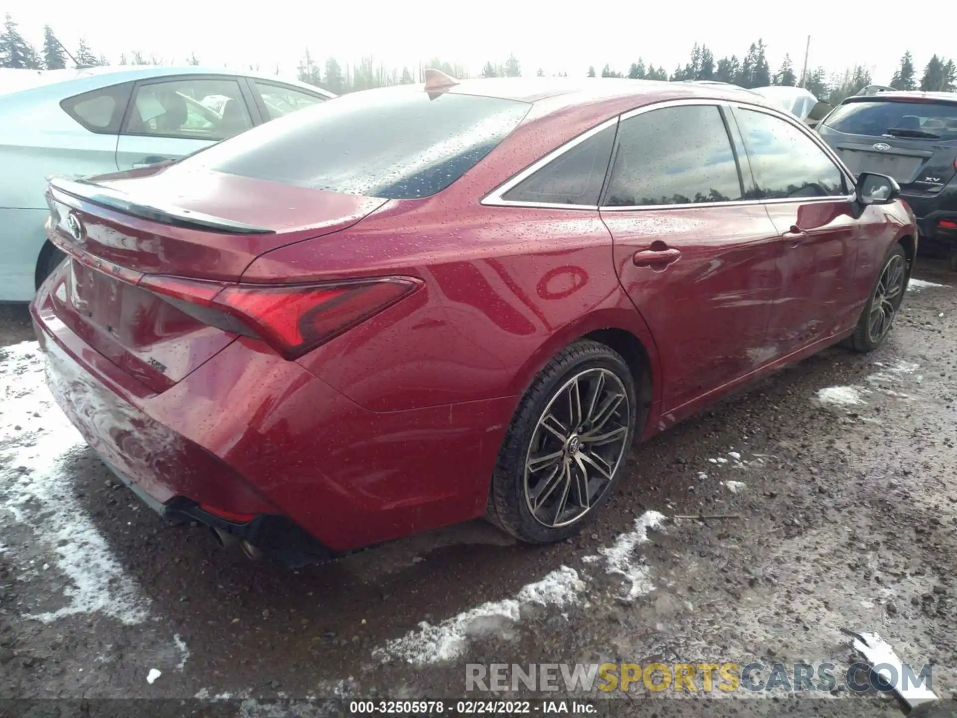 4 Фотография поврежденного автомобиля 4T1BZ1FB4KU012155 TOYOTA AVALON 2019